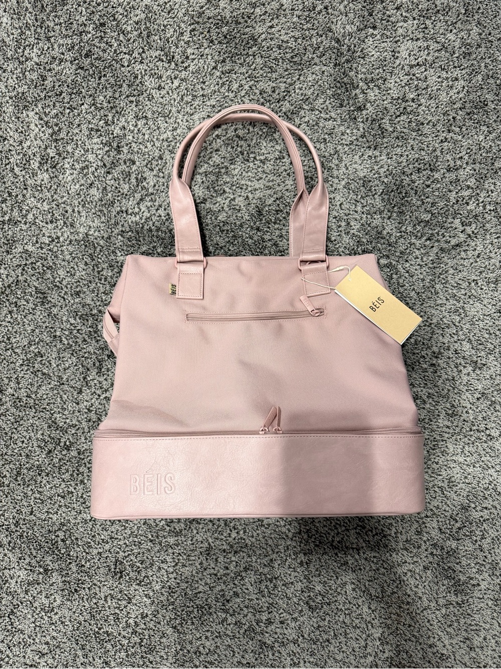 Beis Atlas Pink Mini Weekender